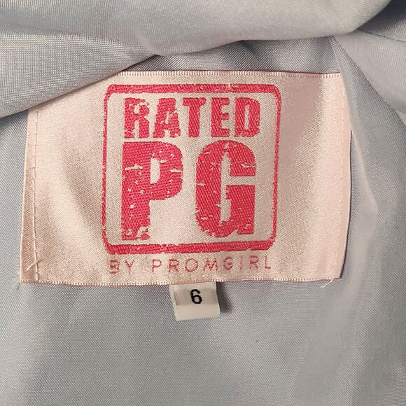 PromGirl Rated PG Short Floral Homecoming Prom Dress size 6 Honolulu NWT - Picture 11 of 11